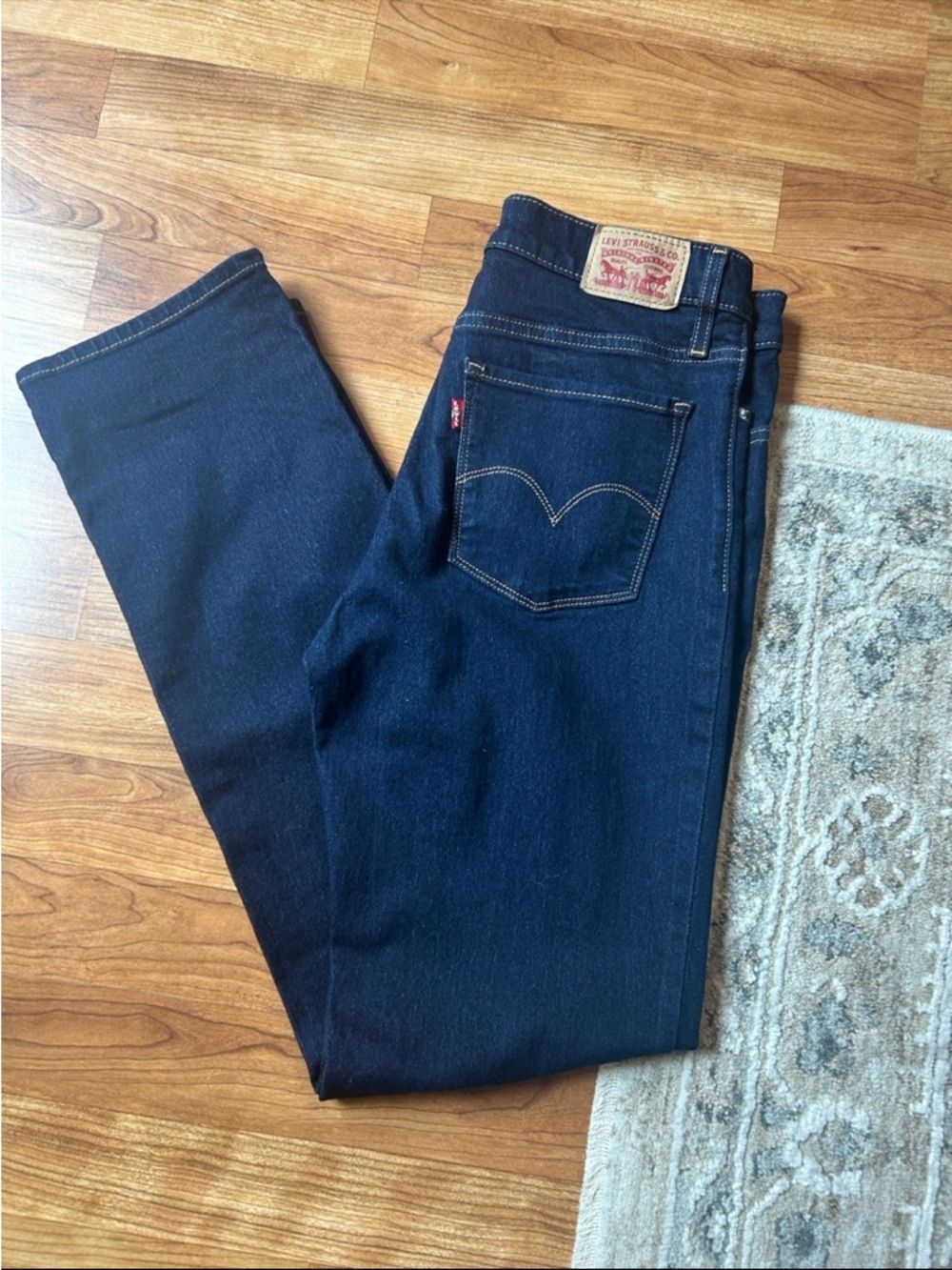 Levi's Men's Indigo Straight Leg Jeans